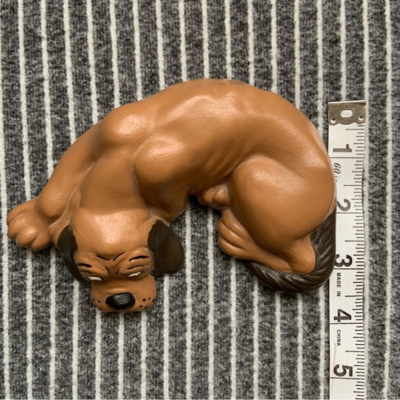 Ceramic Hand Painted Dog / Madonna Ohrt / Vintage Dog Figurine / Dog / Puppy - Picture 11 of 16